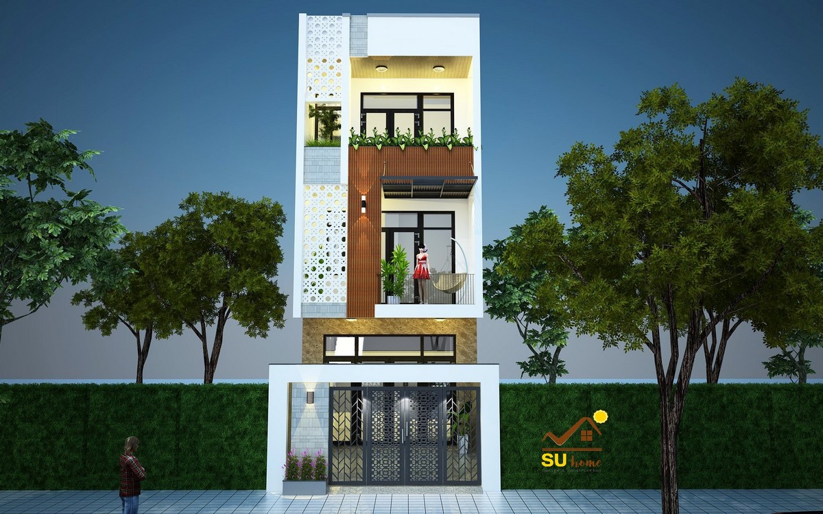 Nhà phố cô Hồng – 03 tầng